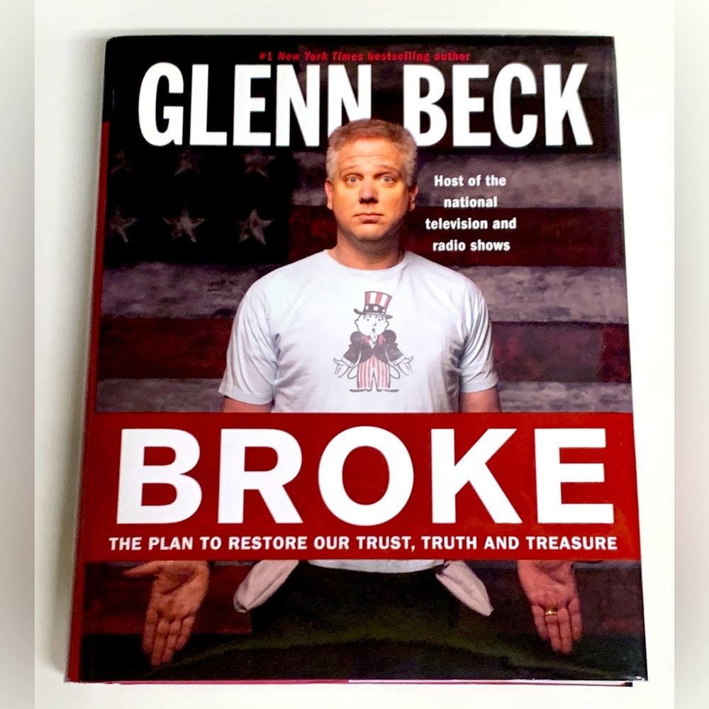 BROKE by GLENN BECK Hardcover Book